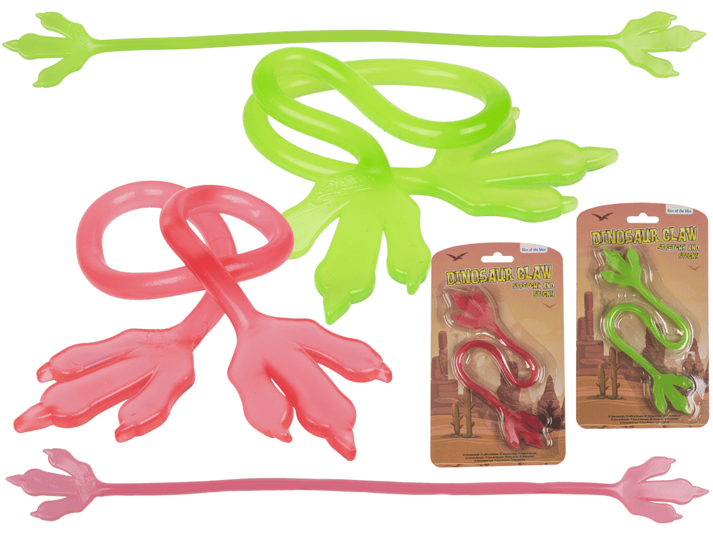 Stretchy/Sticky Dinosaur Claw, approx.  34,5 cm,