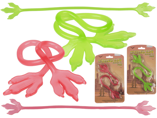 Stretchy/Sticky Dinosaur Claw, approx.  34,5 cm,