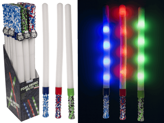 Foam Sword with LED, 66,5 cm,