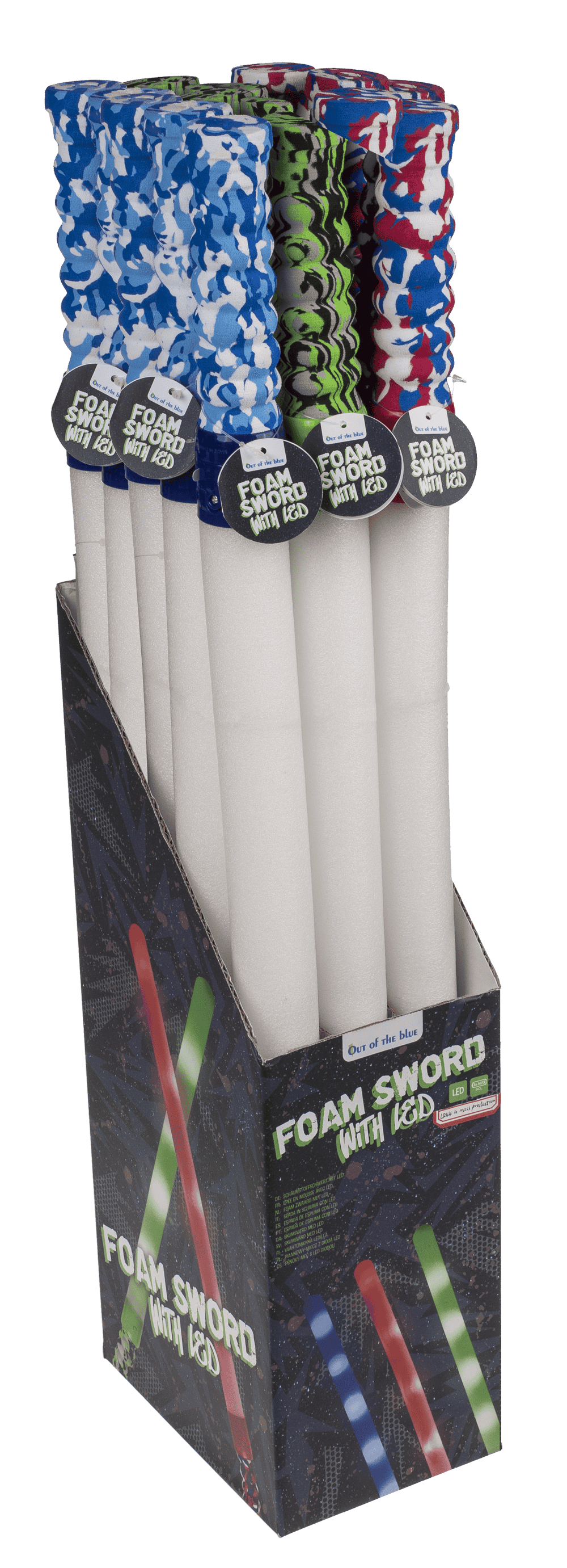 Foam Sword with LED, 66,5 cm,