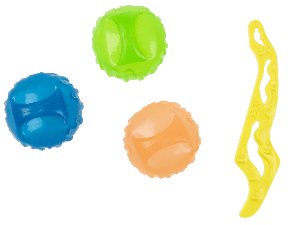Slingshot, Throw & Glow Balls