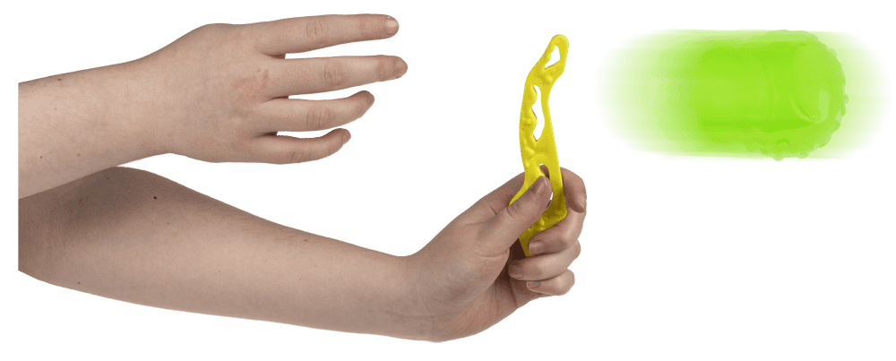 Slingshot, Throw & Glow Balls