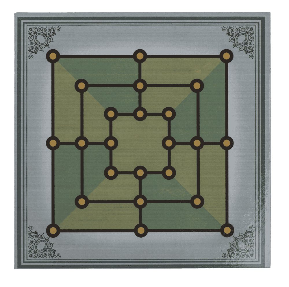 Board Game Set, 10 in 1, 15 x 15 cm,