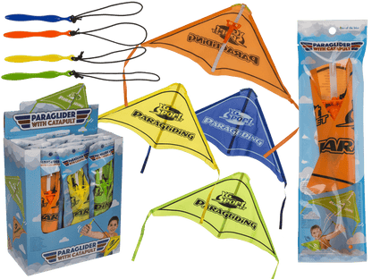 Glider with catapult, 23 x 45 cm,