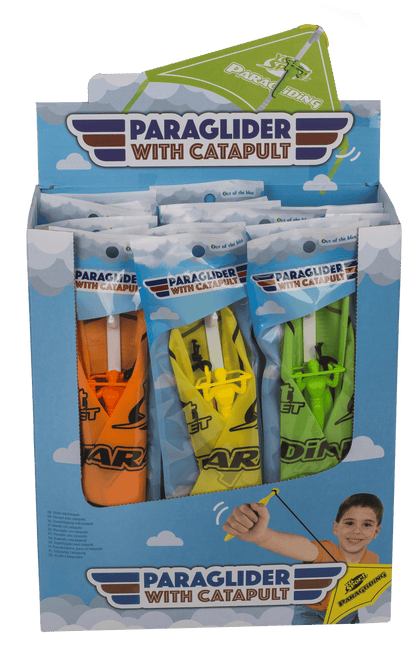 Glider with catapult, 23 x 45 cm,