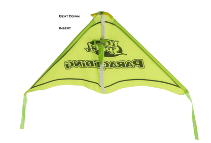 Glider with catapult, 23 x 45 cm,