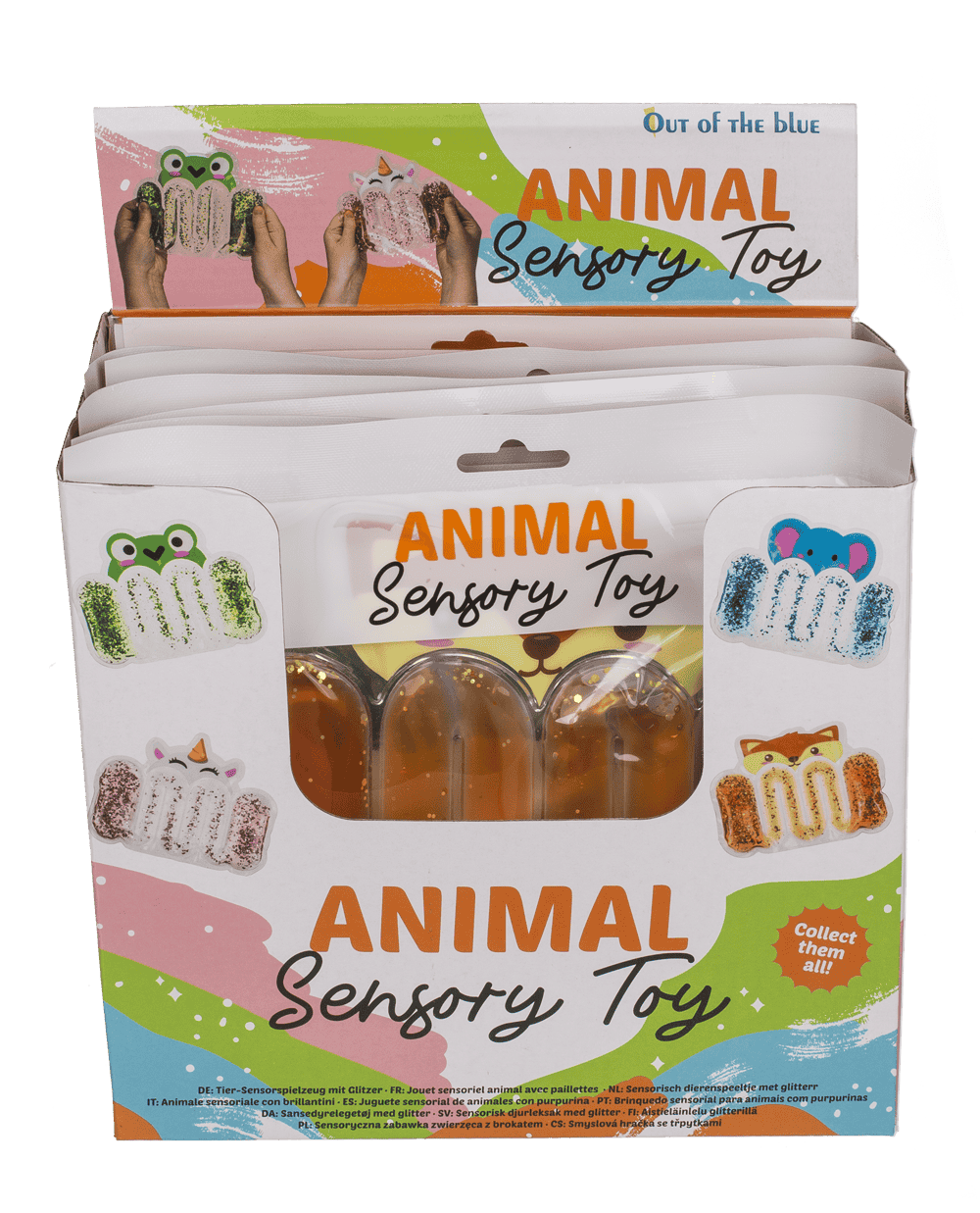 Animal Sensory Toy with Glitter,