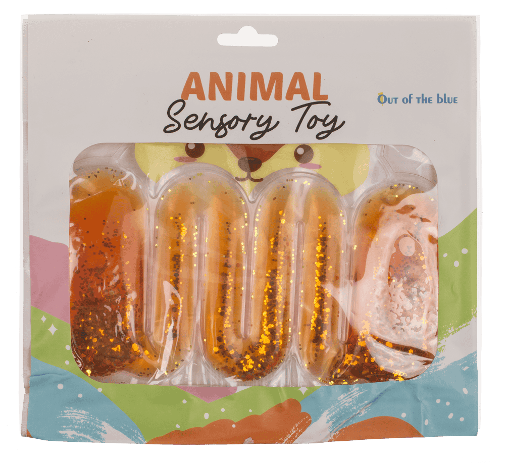 Animal Sensory Toy with Glitter,