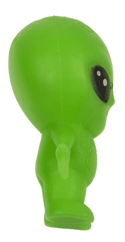 Stretchy Alien, Glow in the Dark, 8 x 12 x 6 cm,