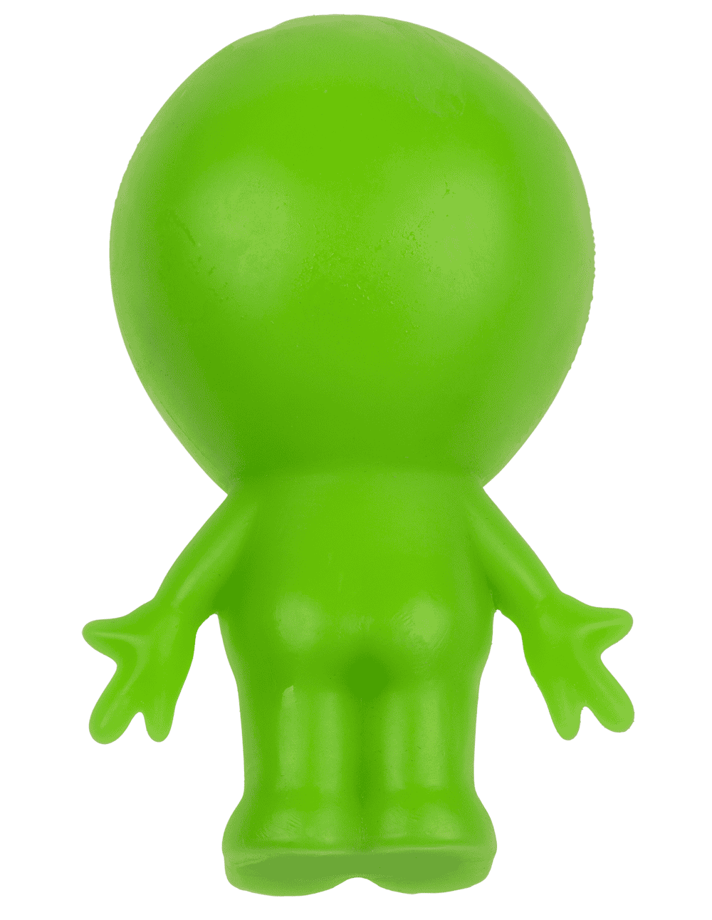 Stretchy Alien, Glow in the Dark, 8 x 12 x 6 cm,