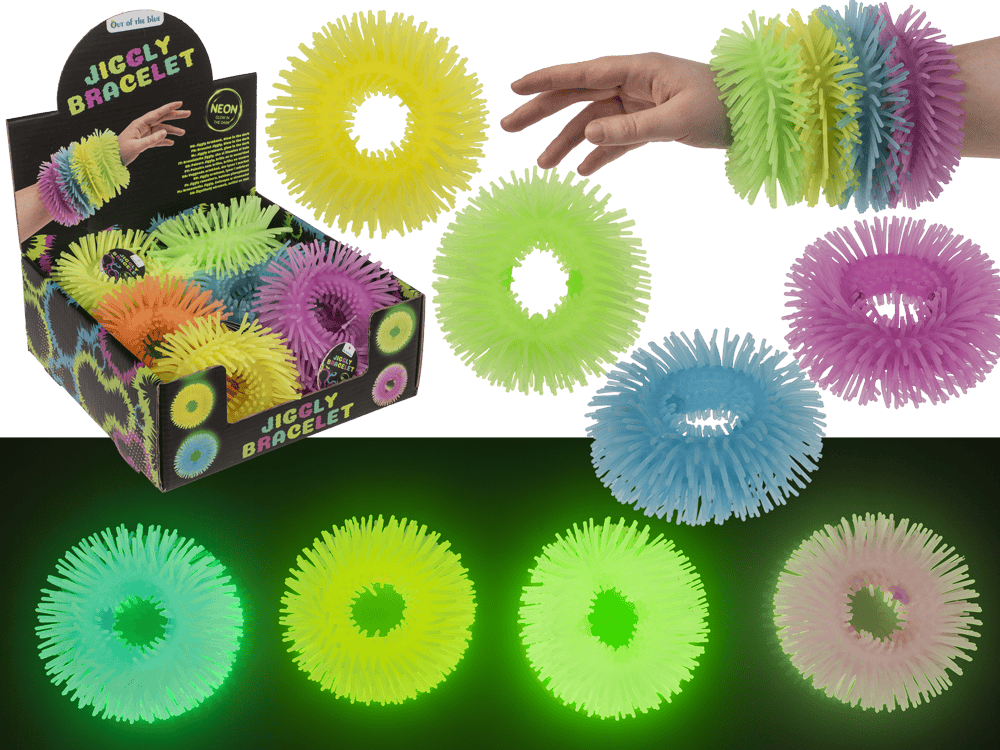 Jiggly Bracelet, Glow in the Dark,