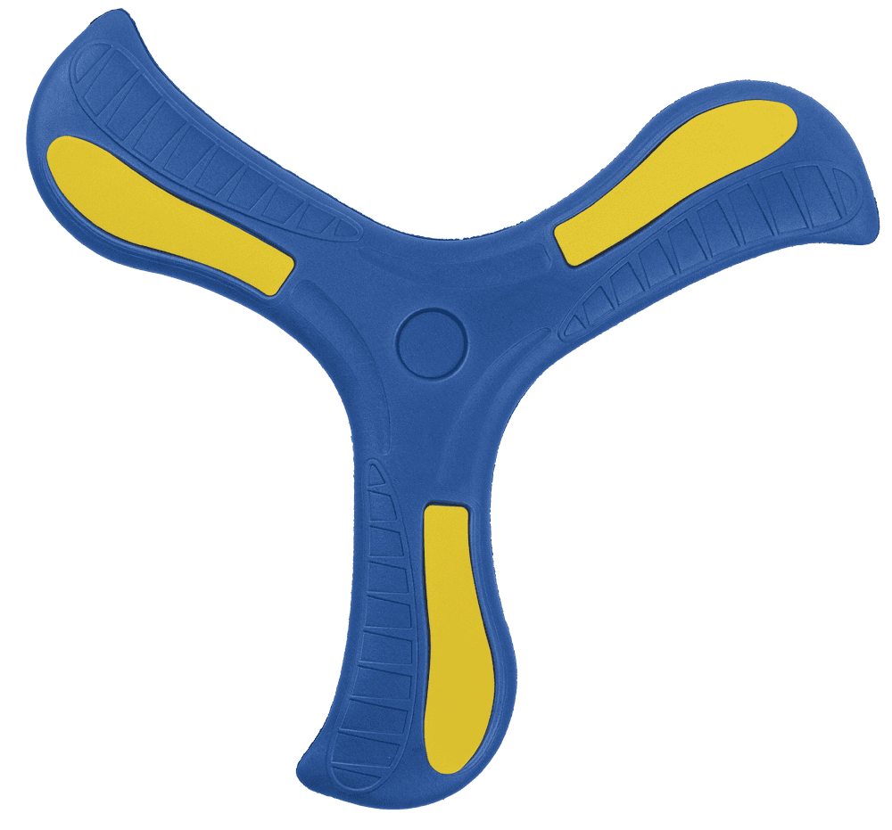 Boomerang, 8-12m range, 3 colors ass.