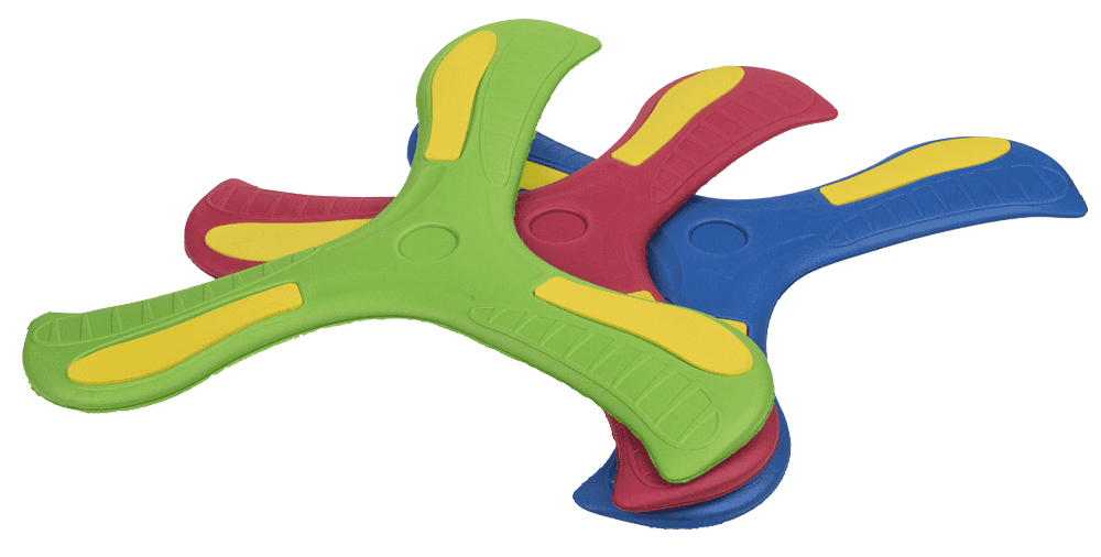 Boomerang, 8-12m range, 3 colors ass.