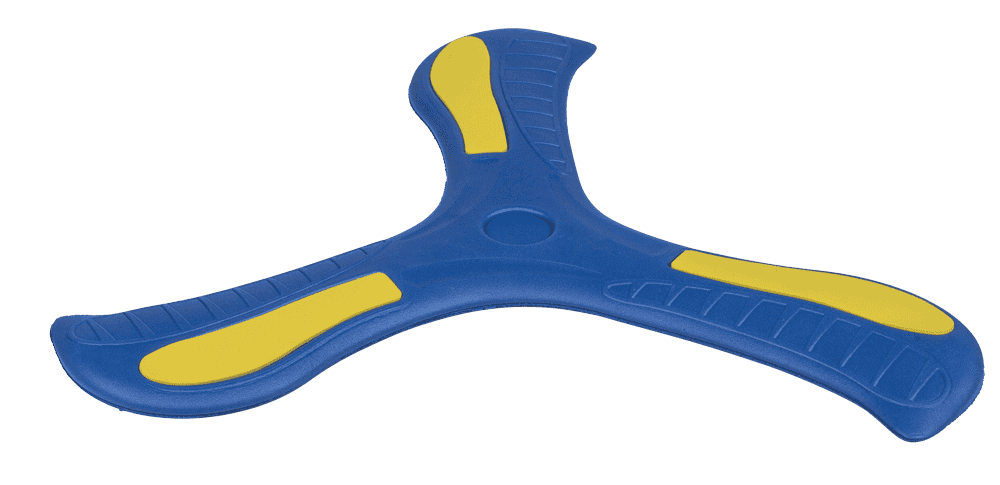 Boomerang, 8-12m range, 3 colors ass.