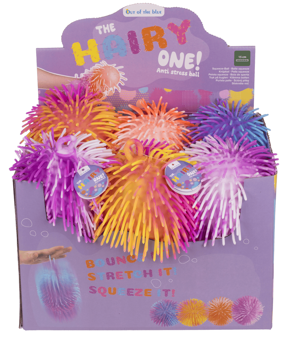 Hairy puffer ball, 15 cm,