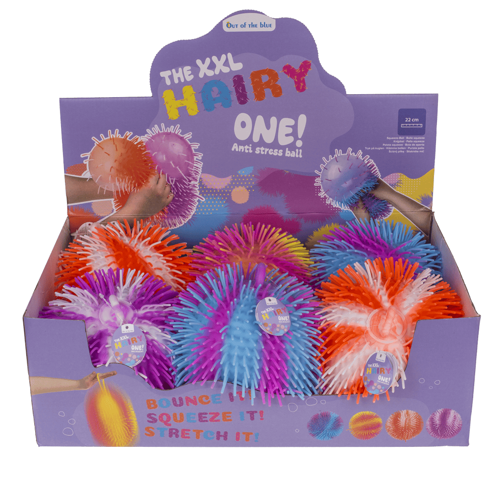 Hairy puffer ball, 22 cm,