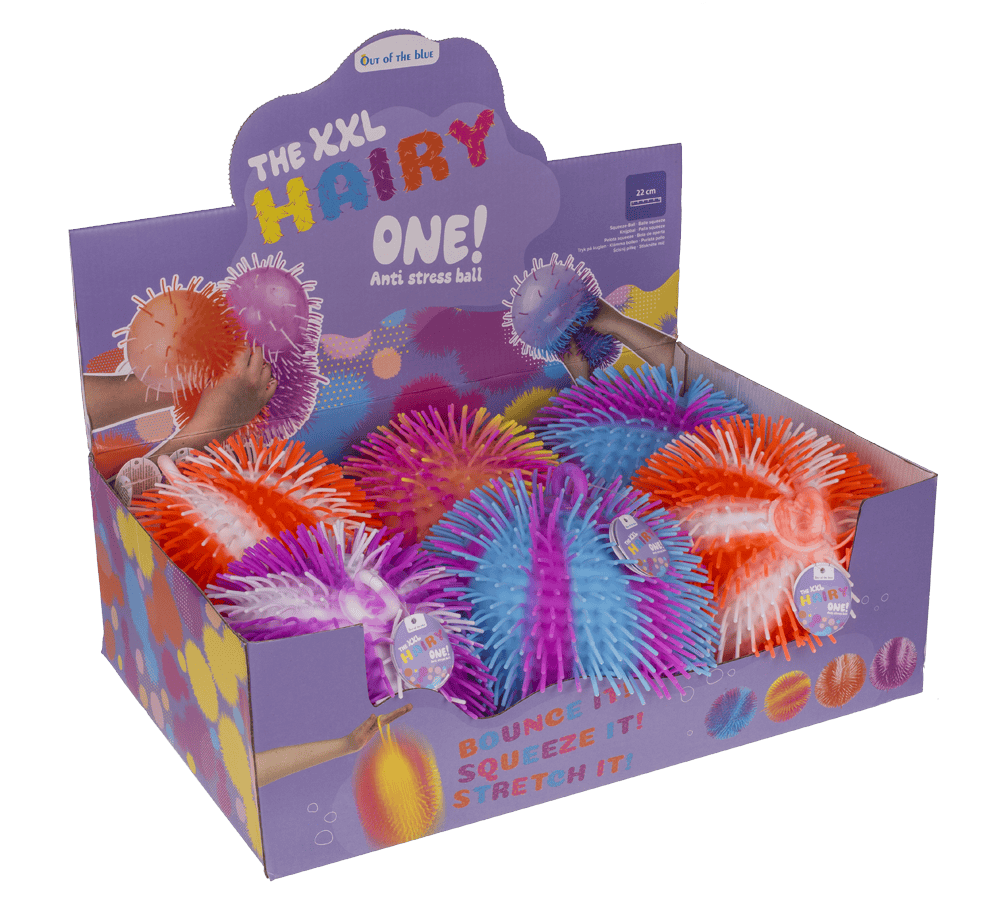 Hairy puffer ball, 22 cm,