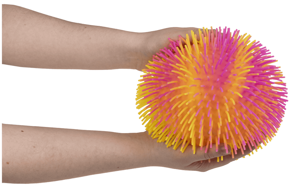 Hairy puffer ball, 22 cm,