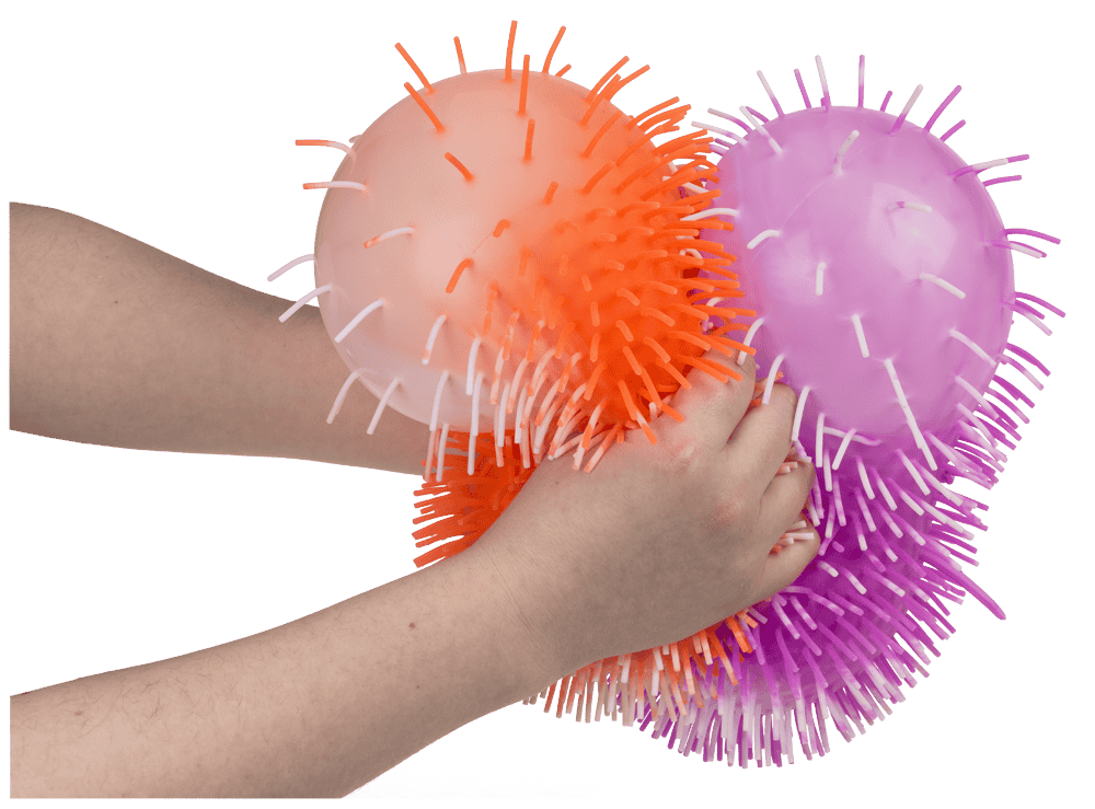 Hairy puffer ball, 22 cm,