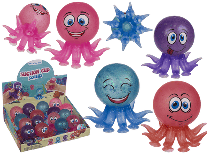 Suction Cup Squid, with gel filling,