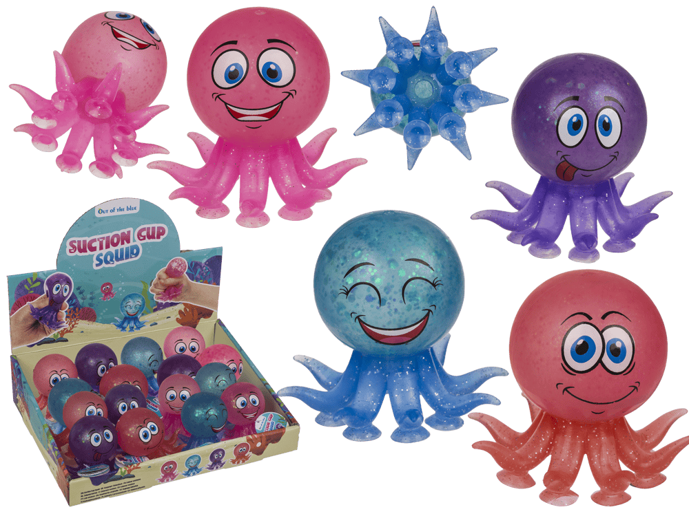 Suction Cup Squid, with gel filling,