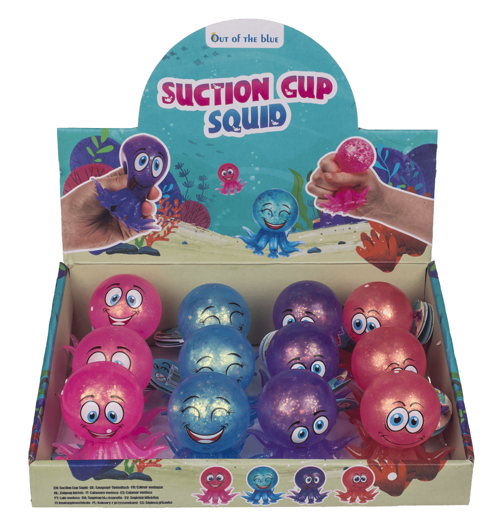 Suction Cup Squid, with gel filling,
