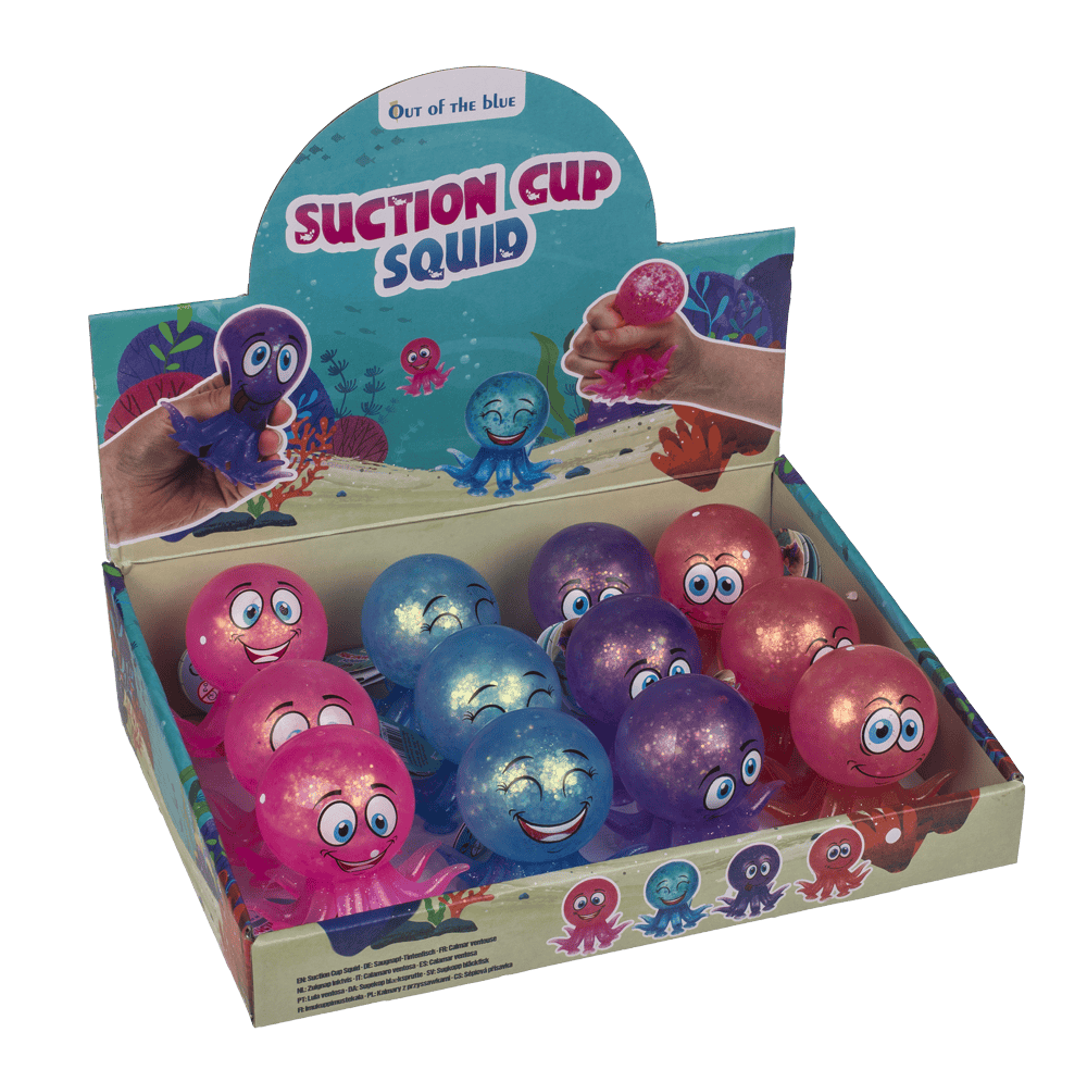 Suction Cup Squid, with gel filling,