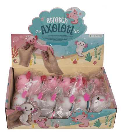 Stretch-Axolotl with quartz sand filling,