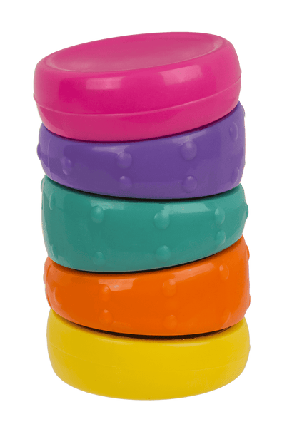 Torsion Circle, Rainbow, 3,5 x 7 cm,