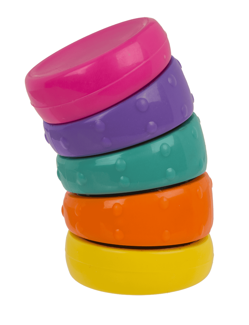 Torsion Circle, Rainbow, 3,5 x 7 cm,