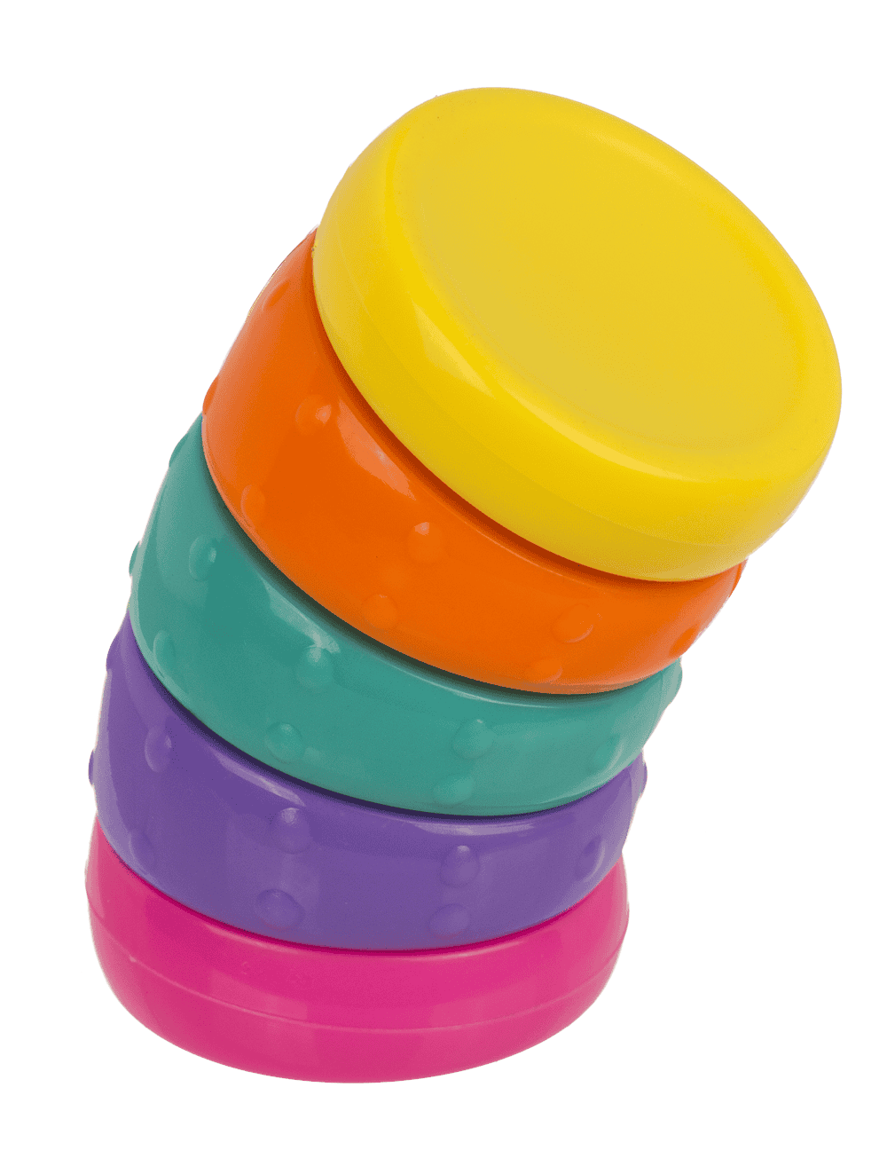 Torsion Circle, Rainbow, 3,5 x 7 cm,