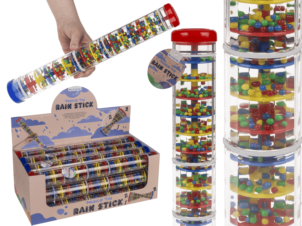 Musical toy, Rain stick, 5,2 x 41 cm,