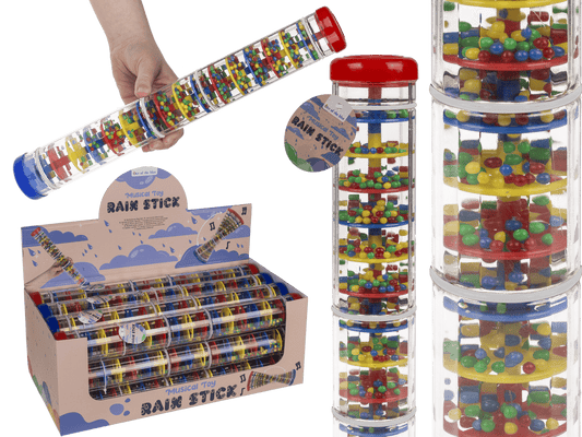 Musical toy, Rain stick, 5,2 x 41 cm,