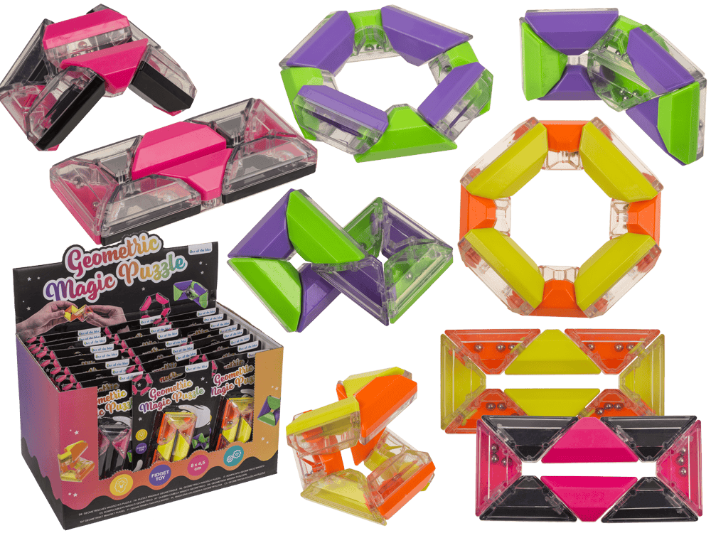 Geometric Magic Puzzle, 8 x 4 cm,