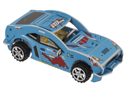 Pullback DIY Race Cars construction set,