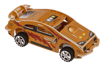 Pullback DIY Race Cars construction set,