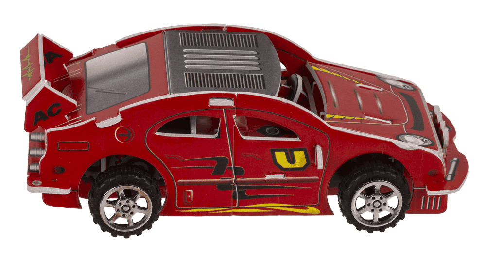 Pullback DIY Race Cars construction set,