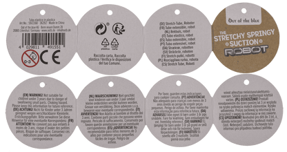 Stretch Tube, Robot, 14,5 x 15 cm,