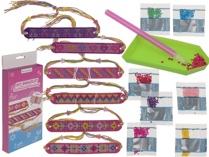 DIY Bracelet, Diamond Painting,