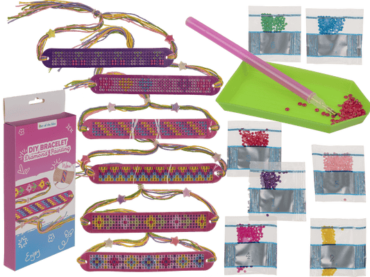 DIY Bracelet, Diamond Painting,