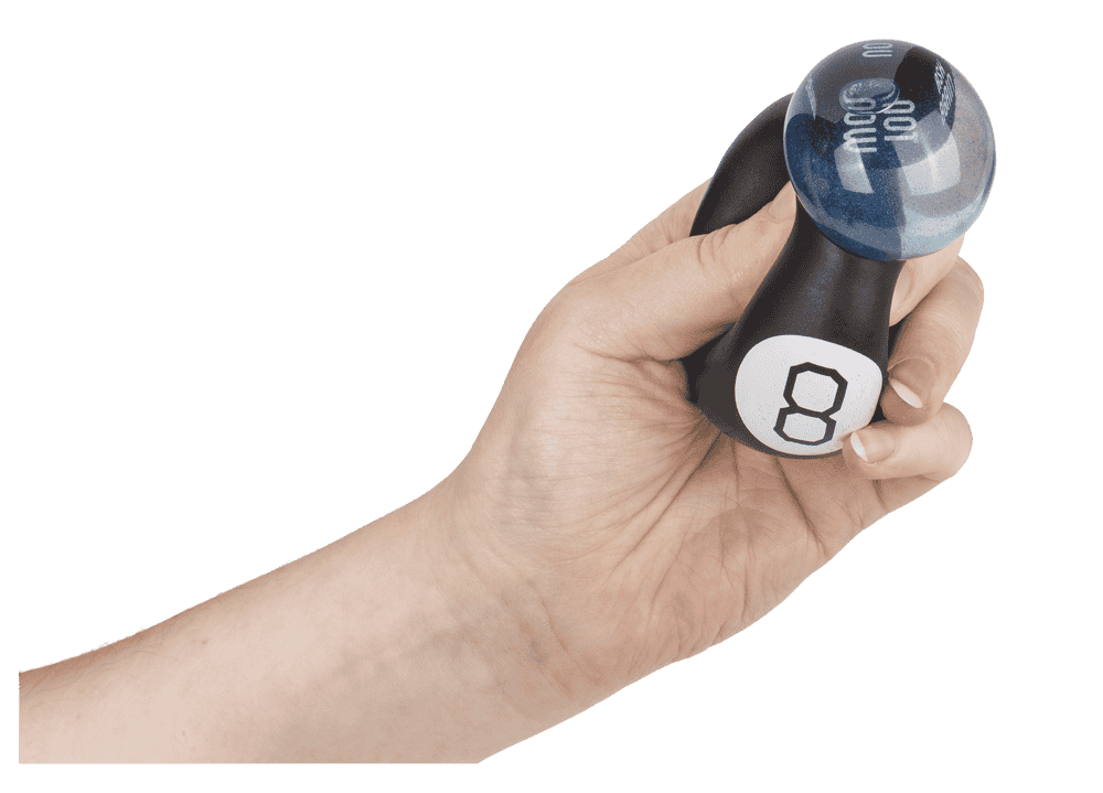 Decision Making Squeeze Ball, 8-Ball, 6,3 cm,