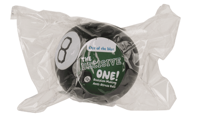 Decision Making Squeeze Ball, 8-Ball, 6,3 cm,