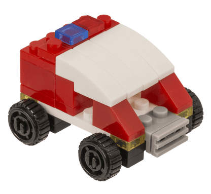 Construction blocks, Fire Engines, 9 cm,