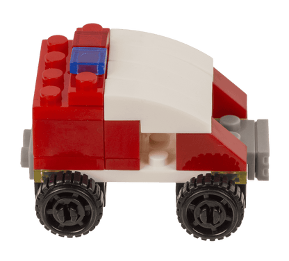 Construction blocks, Fire Engines, 9 cm,
