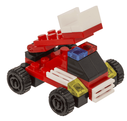 Construction blocks, Fire Engines, 9 cm,