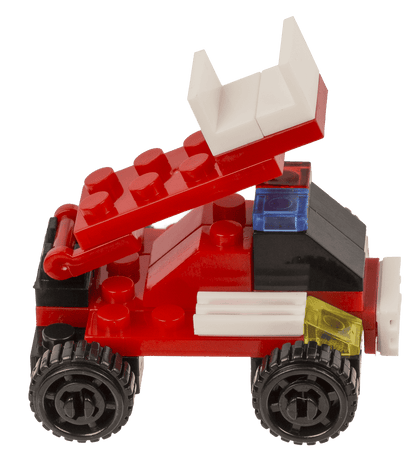 Construction blocks, Fire Engines, 9 cm,