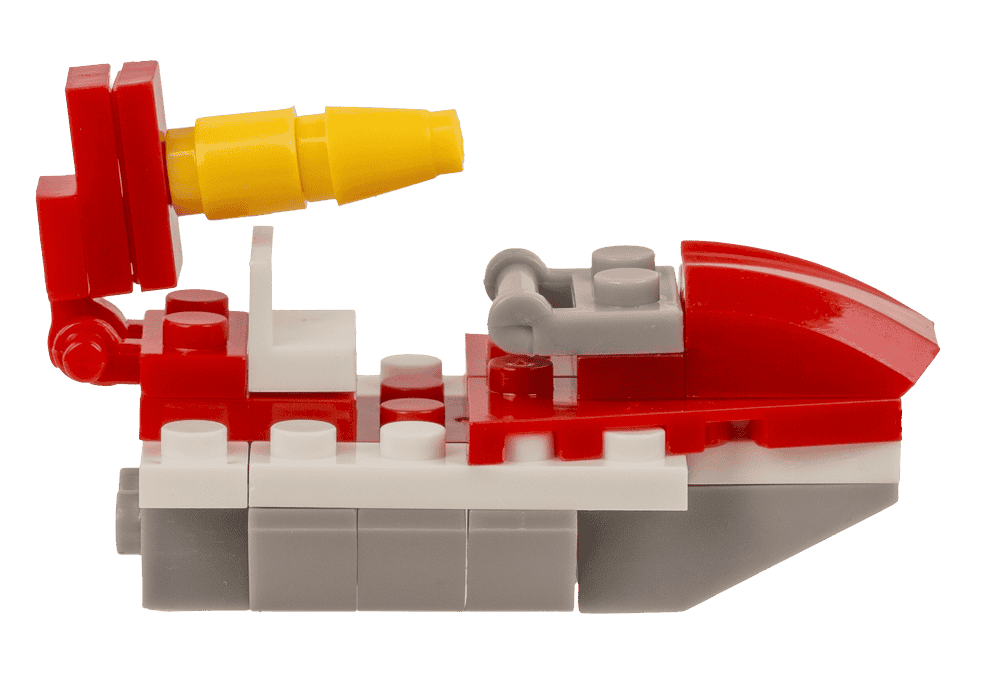 Construction blocks, Fire Engines, 9 cm,