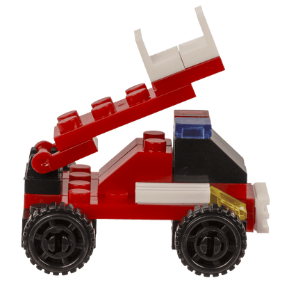 Construction blocks, Fire Engines, 9 cm,
