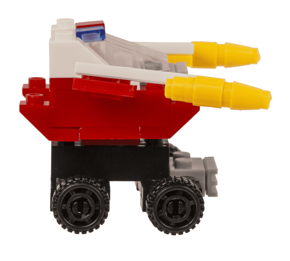 Construction blocks, Fire Engines, 9 cm,