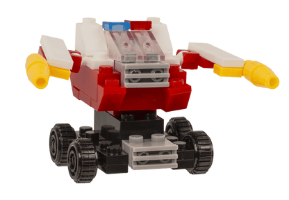 Construction blocks, Fire Engines, 9 cm,